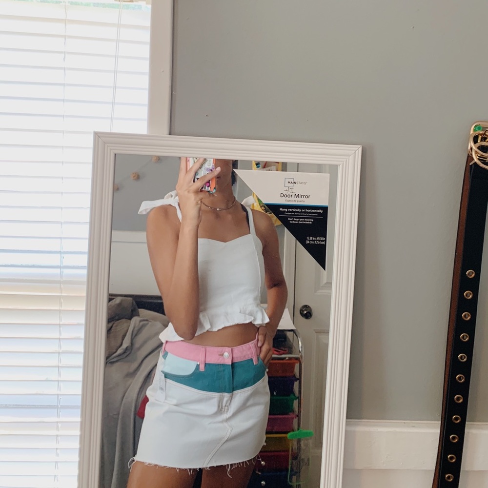 denim skirt